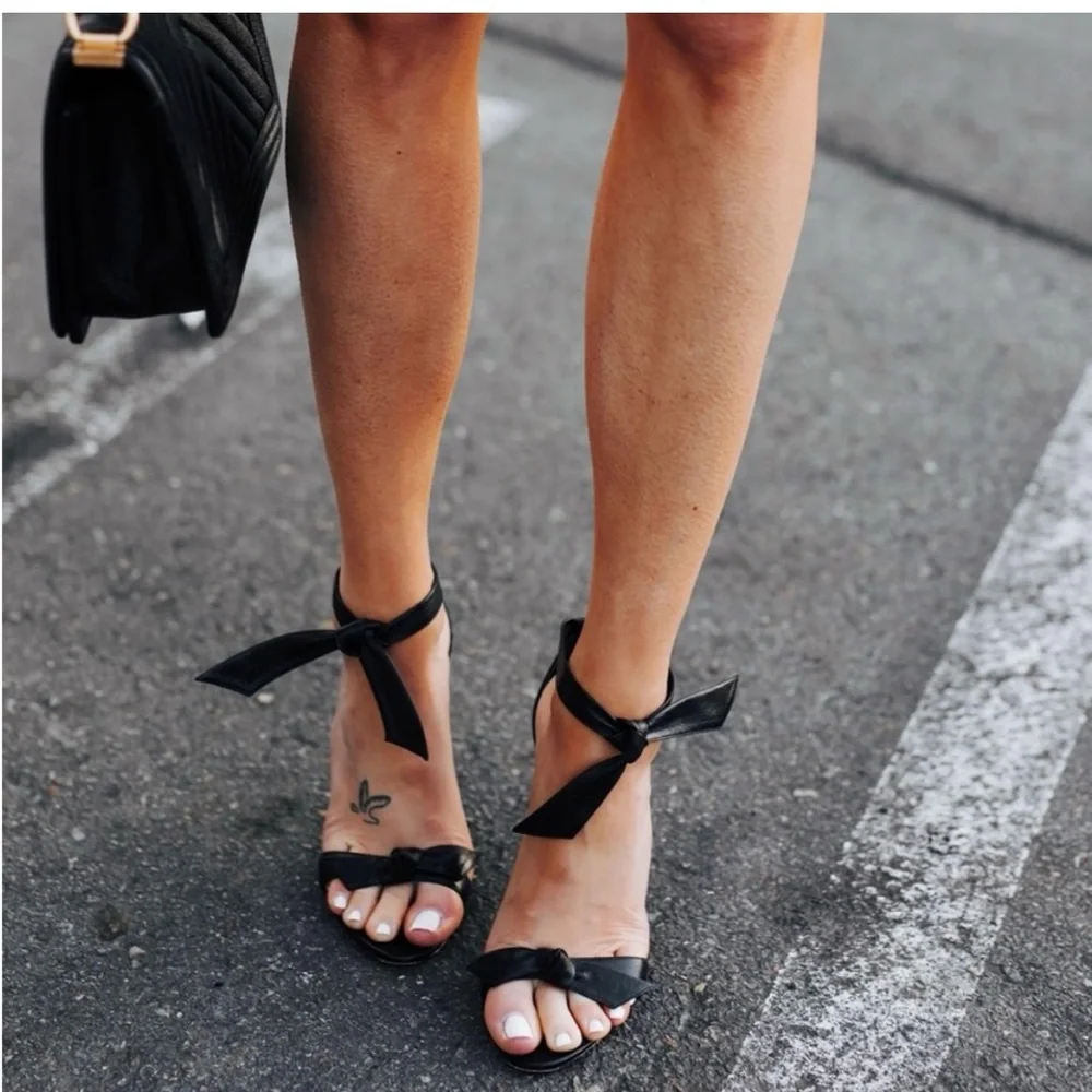 Alexandre Birman Clarita Black Sandals - EUC Size 39 ((8) - Picture 7 of 7